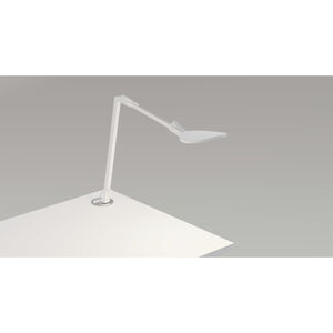 Splitty Reach 14.5 inch 7.00 watt Matte White Desk Lamp Portable Light, Grommet Mount